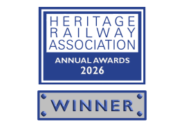 Logo of Heritage Railway Association Annual Awards 2026 Winner.